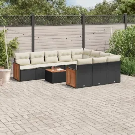 vidaxl-11-cz-zestaw-wypoczynkowy-do-ogrodu-poduszki-czarny-rattan-pe