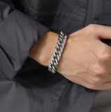 elegancka-bransoleta-pancerka-cubana-material-stal