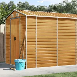 vidaxl-szopa-ogrodowa-jasny-braz-191x725x198-cm-stal-galwanizowana
