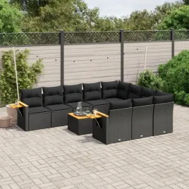vidaxl-11-cz-zestaw-wypoczynkowy-do-ogrodu-poduszki-czarny-rattan-pe