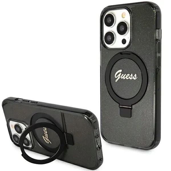etui-guess-do-iphone-15-pro-czarny-magsafe-stan-nowy