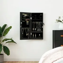 vidaxl-wiszaca-szafka-na-bizuterie-z-lustrem-czarna-30x85x67-cm