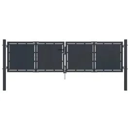 vidaxl-brama-ogrodzeniowa-stalowa-300x100-cm-antracytowa