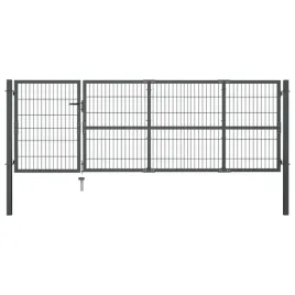 vidaxl-brama-ogrodzeniowa-ze-slupkami-stal-350-x-100-cm-antracytowa