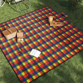 vidaxl-koc-piknikowy-skladany-wielokolorowy-w-krate-200x200-cm