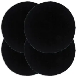 vidaxl-maty-na-stol-4-szt-gladkie-czarne-38-cm-okragle-bawelna