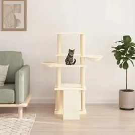 vidaxl-drapak-dla-kota-z-sizalowymi-slupkami-kremowy-133-cm