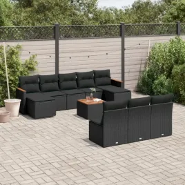vidaxl-11-cz-zestaw-wypoczynkowy-do-ogrodu-poduszki-czarny-rattan-pe