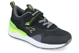 buty-dzieciece-kangaroos-kd-gym-ev-jet-black-neon-yellow-35-eu