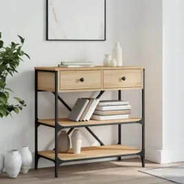 vidaxl-stolik-konsolowy-dab-sonoma-75x345x75-cm
