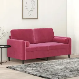vidaxl-2-osobowa-sofa-z-poduszkami-winna-czerwien-140-cm-aksamit