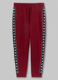 spodnie-meskie-pitbull-tape-nugget-jogging-burgundy-s