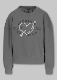 bluza-damska-pitbull-szara-bez-kaptura-wkladana-przez-glowe-m-l