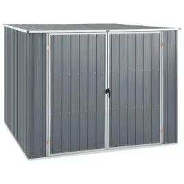 vidaxl-szopa-ogrodowa-szara-195x198x159-cm-stal-galwanizowana