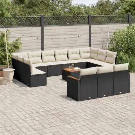 vidaxl-14-cz-zestaw-wypoczynkowy-do-ogrodu-poduszki-czarny-rattan-pe