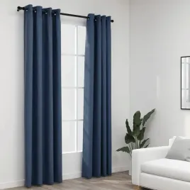 vidaxl-zaslony-stylizowane-na-lniane-2-szt-niebieskie-140x245-cm