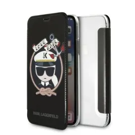etui-karl-lagerfeld-do-iphone-xs-iphone-x-czarny