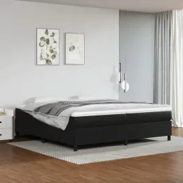 vidaxl-lozko-kontynentalne-z-materacem-czarne-ekoskora-200x200-cm