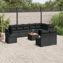 vidaxl-11-cz-zestaw-wypoczynkowy-do-ogrodu-poduszki-czarny-rattan-pe