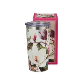 kubek-termiczny-prosty-magnolie-600-ml-stalowy-kwiaty