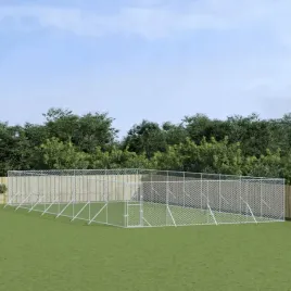 vidaxl-kojec-zewnetrzny-dla-psa-srebrny-8x16x2-m-stal-galwanizowana