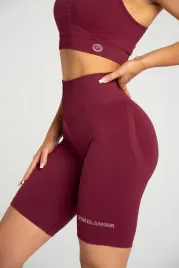 spodenki-bikery-treningowe-damskie-gym-glamour-push-up-2-0-merlot-xs