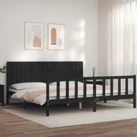 vidaxl-rama-lozka-z-wezglowiem-czarna-200x200-cm-lite-drewno