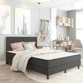 vidaxl-lozko-z-materacem-sprezynowym-ciemnoszare-tkanina-180x200-cm