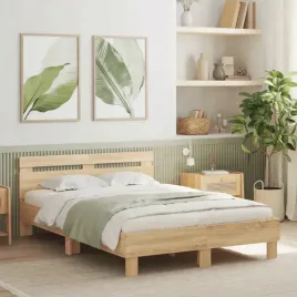 vidaxl-rama-lozka-z-wezglowiem-i-led-dab-sonoma-120x200-cm