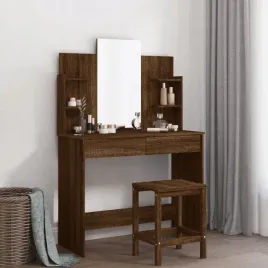 vidaxl-toaletka-z-lustrem-brazowy-dab-96x39x142-cm