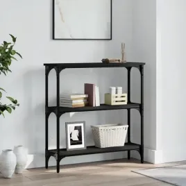 vidaxl-stolik-konsolowy-czarny-75x225x75-cm