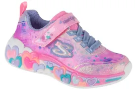 skechers-buty-sportowe-tkanina-rozowy-rozmiar-27