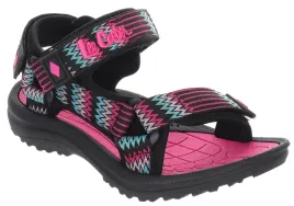 lee-cooper-sandalki-dzieciece-tkanina-czarny-rozmiar-28