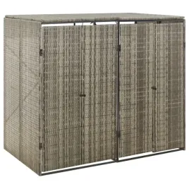 vidaxl-oslona-na-2-kosze-na-smieci-szara-140x80x117-cm-polirattan