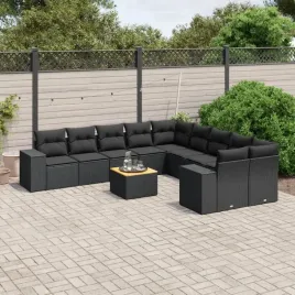 vidaxl-11-cz-zestaw-wypoczynkowy-do-ogrodu-poduszki-czarny-rattan-pe