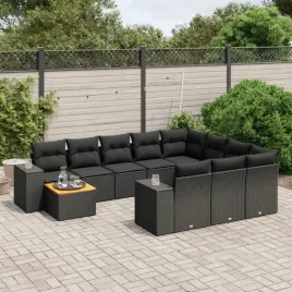 vidaxl-11-cz-zestaw-wypoczynkowy-do-ogrodu-poduszki-czarny-rattan-pe
