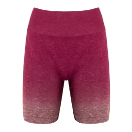 spodenki-treningowe-damskie-gymshark-adapt-ombre-seamless-red-marl-m