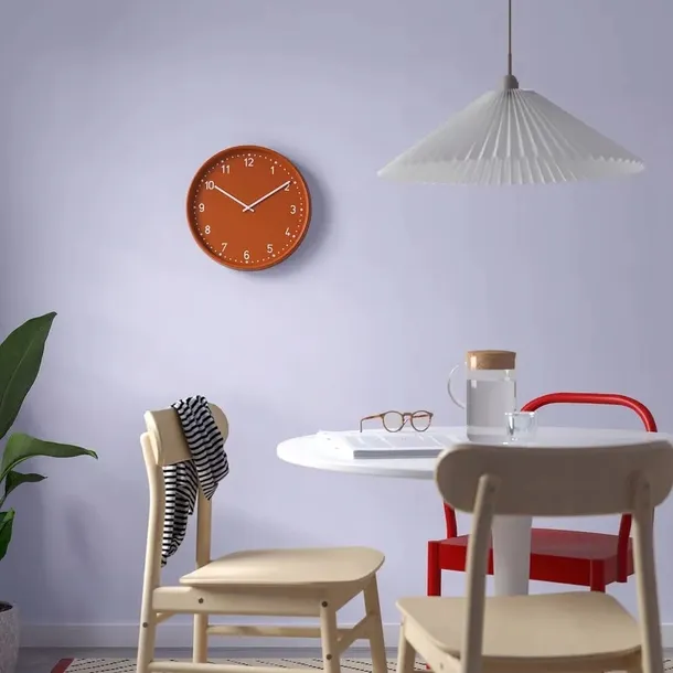 ikea-bondis-zegar-scienny-pomaranczowy-38-cm-typ-scienny