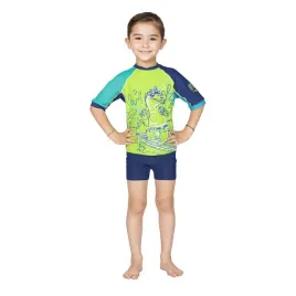 koszulka-do-plywania-dziecieca-mares-rashguard-shield-kid-lime-m
