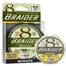 plecionka-wedkarska-konger-x8-braider-0-08mm-150m-mocna-wytrzymala-oliwka