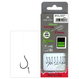 przypon-mf-z-igla-hak-bez-zadziora-nr-6-zylka-0-25mm-10cm-op-8szt