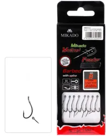 przypon-method-feeder-z-igla-hak-12-zylka-0-23mm-10cm-8szt