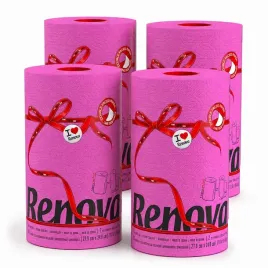 recznik-papierowy-kuchenny-fuksja-renova-4-opakowania