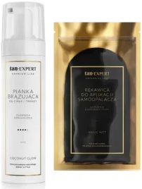tanexpert-coconut-glow-pianka-samoopalajaca-tan-expert-200ml-rekawica