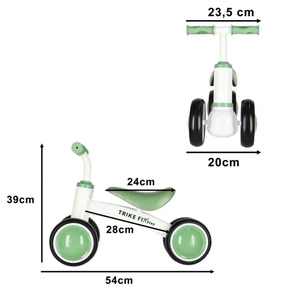 rowerek-biegowy-trike-fix-tiny-v2-rower-jezdzik-zielony-stan-nowy-kod-producenta-1234-model-trike