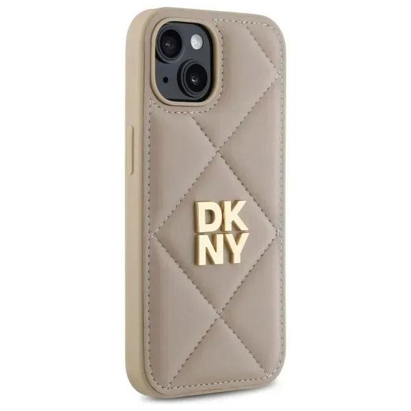 etui-dkny-do-iphone-15-bezowy