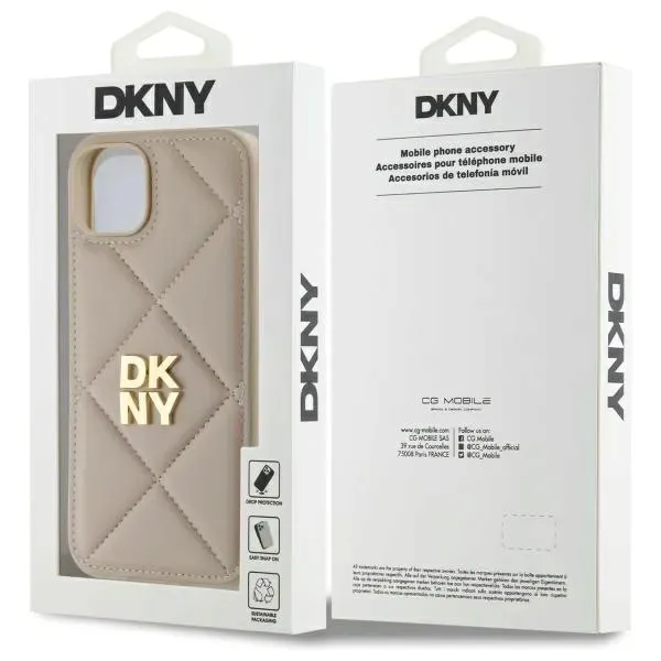 etui-dkny-do-iphone-15-plus-bezowy