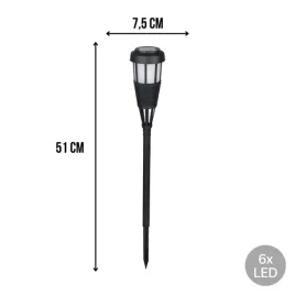 lampa-solarna-ogrodowa-czarna-6-led-wbijana-ciepla-51-cm