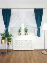 elegancki-zestaw-firany-i-zaslony-welurowe-butelkowa-zielen