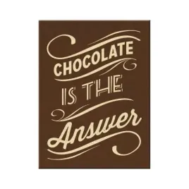 magnes-na-lodowke-chocolate-is-the-answer